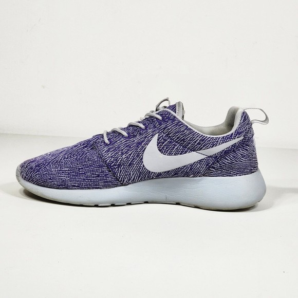 Nike iD Rare Roshe Run 855916-908 Women's Gray Purple Sneakers Shoes Size 7 - Picture 2 of 10